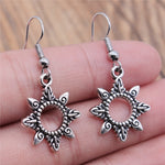 Kolovrat Sun Dangle Earrings