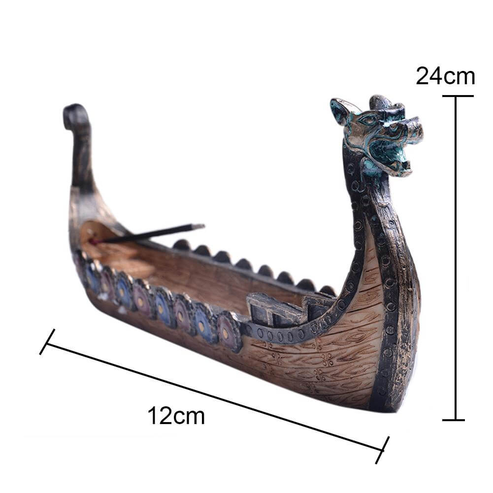 Dragon Boat Incense Stick Burner