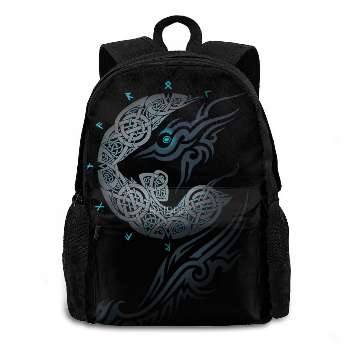 Nordic Wolf Fenrir Large Capacity Viking Backpack
