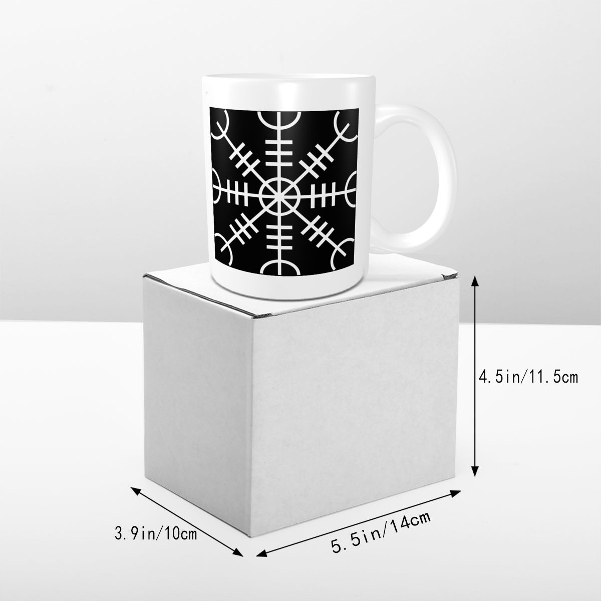 Helm Of Awe (Aegishjalmur) Ceramic Mug