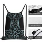 Thor's Hammer-  Mjolnir Drawstring Bag