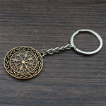 Vegvisir and Knots Keychain