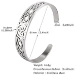 Nordic Triskelion Bangle