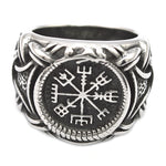 Vegvisir Celtic Knot Ring