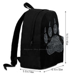 Norse Bear Paw Large Capacity Viking Backpack
