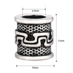 Viking Runes Hair Braid Beard Beads