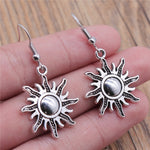 Kolovrat Sun Dangle Earrings