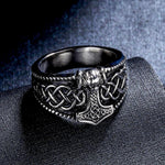 Celtic Thor Mjolnir Ring