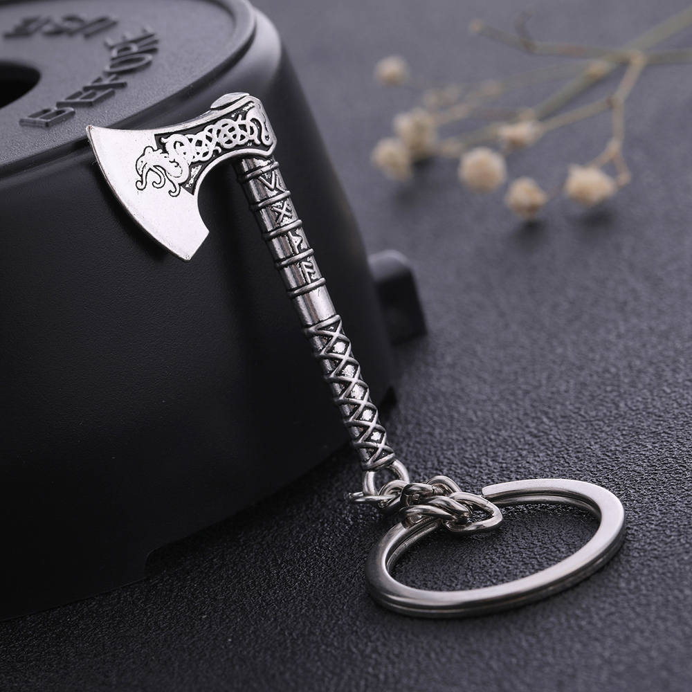 Viking Axe Keychain