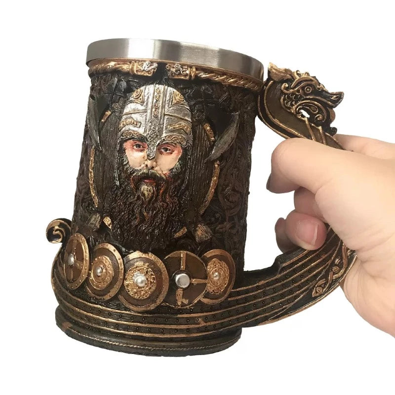 Viking Drakkar Beer Mug