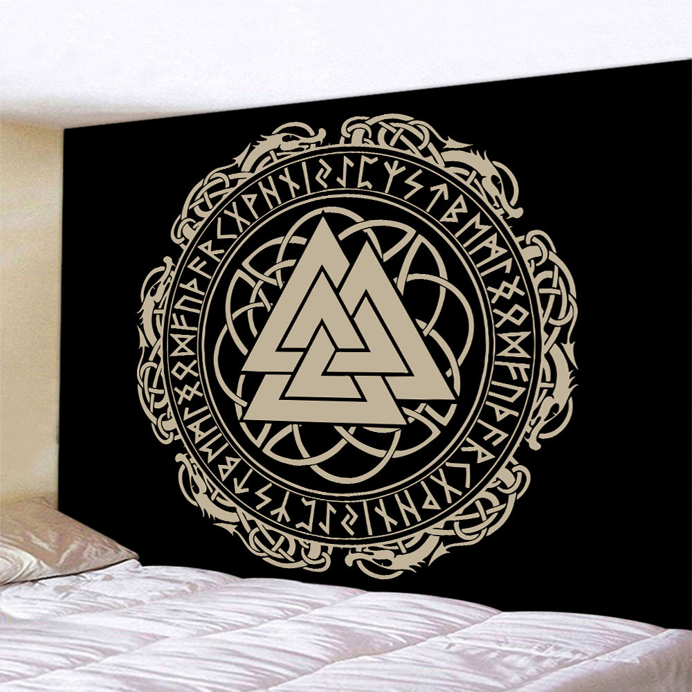 VIKING TAPESTRY - VALKNUT