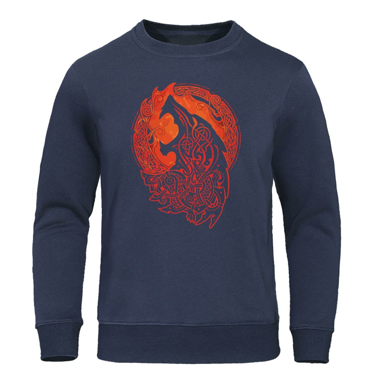 Fenrir Wolf Viking Sweatshirt