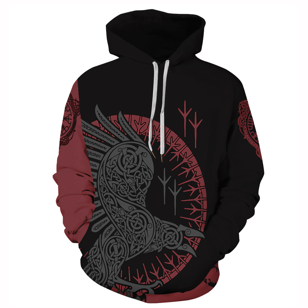 Huginn & Munin (Viking Hoodie)