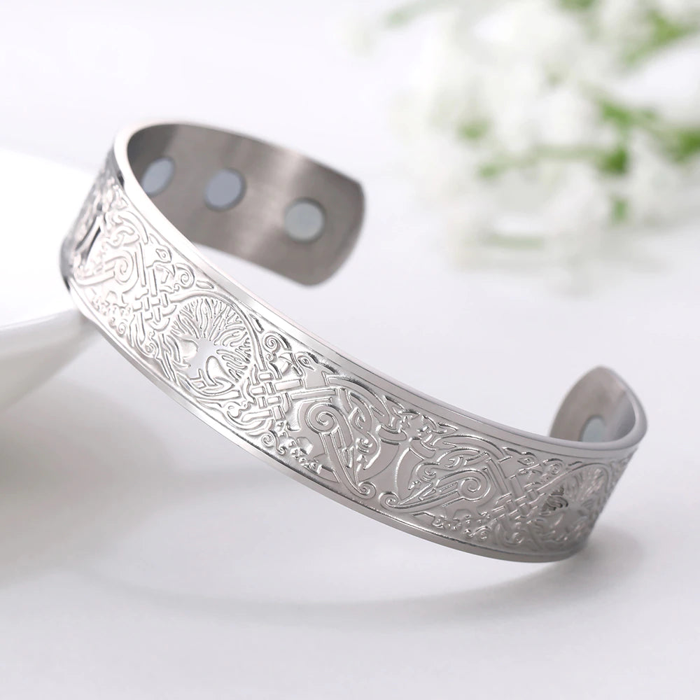 VIKING ARM RING - TREE OF LIFE BANGLE