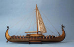 CLASSIC DRAKKAR WOODEN DRAGON MODEL SHIP