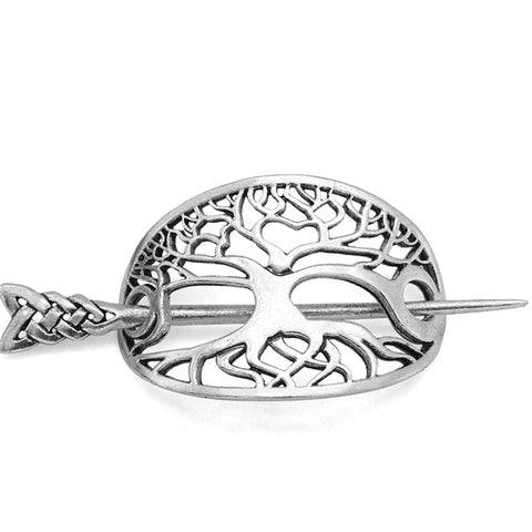 Viking Tree Of Life Hairpin