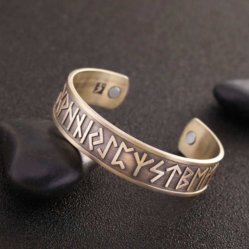 Viking Rune Cuff Bracelet