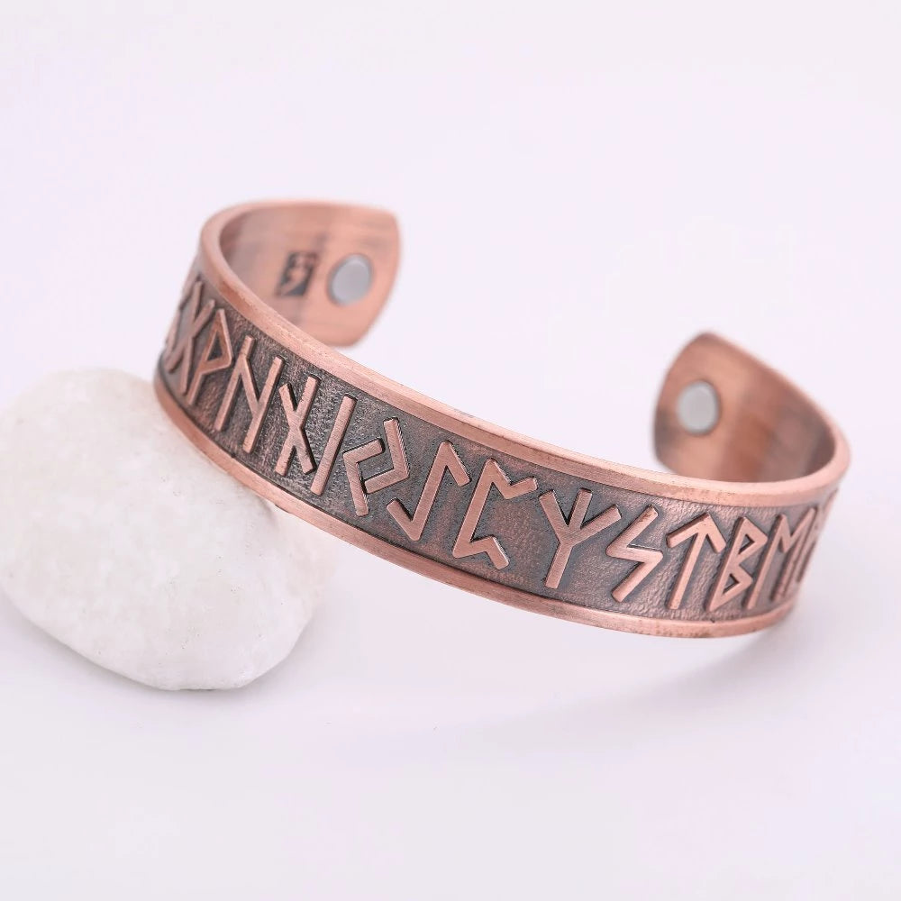 Viking Rune Cuff Bracelet