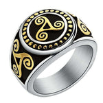 Celtic Triskele Ring