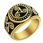 Celtic Triskele Ring