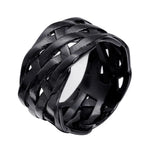 Interwoven Celtic Knot Ring