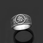 Valknut Viking Symbol Ring