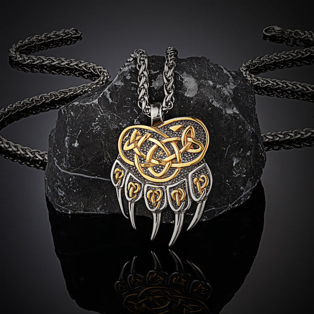 VIKING BERSERKER NECKLACE - BEAR CLAW