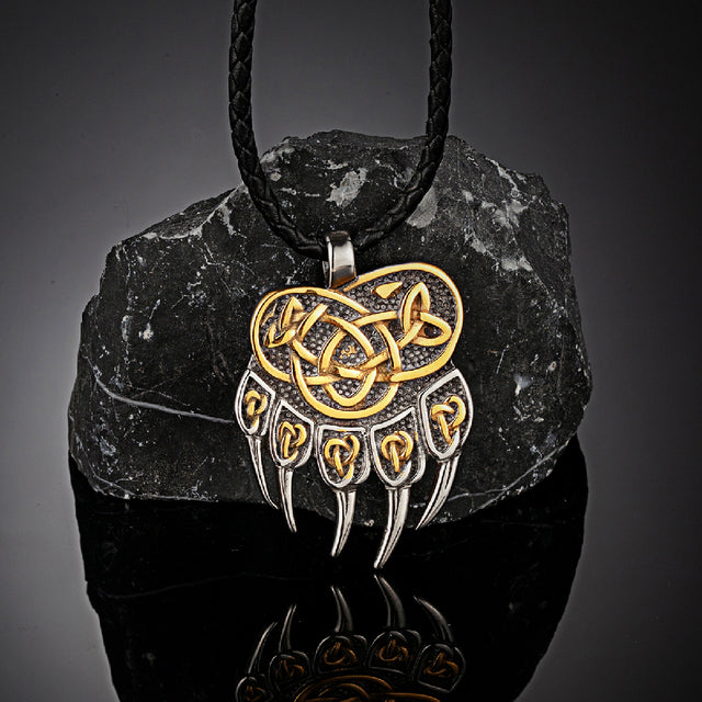 VIKING BERSERKER NECKLACE - BEAR CLAW