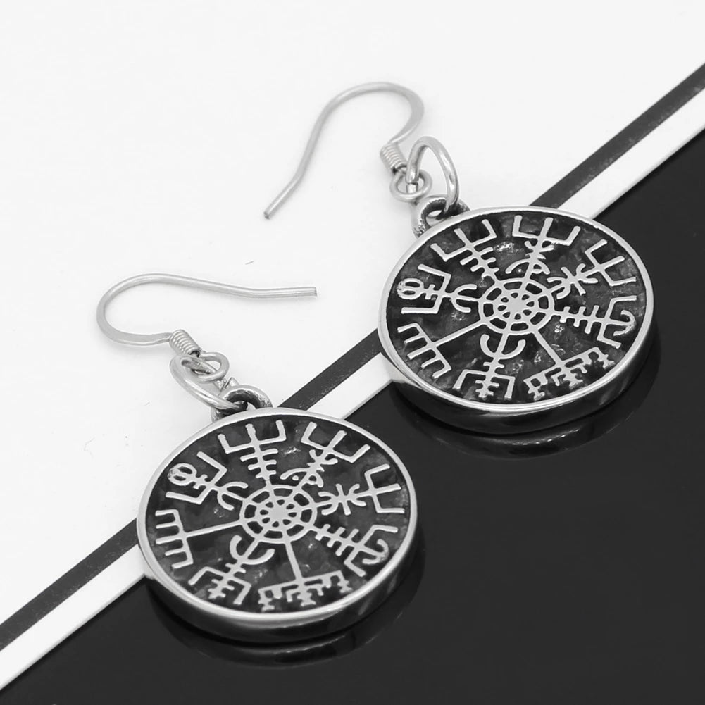 Vegvisir Earrings