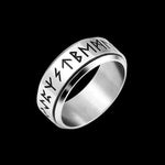 Silver Viking Runic Ring