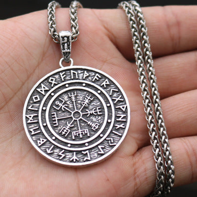 Vegvisir Compass Viking Necklace