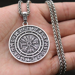 Vegvisir Compass Viking Necklace