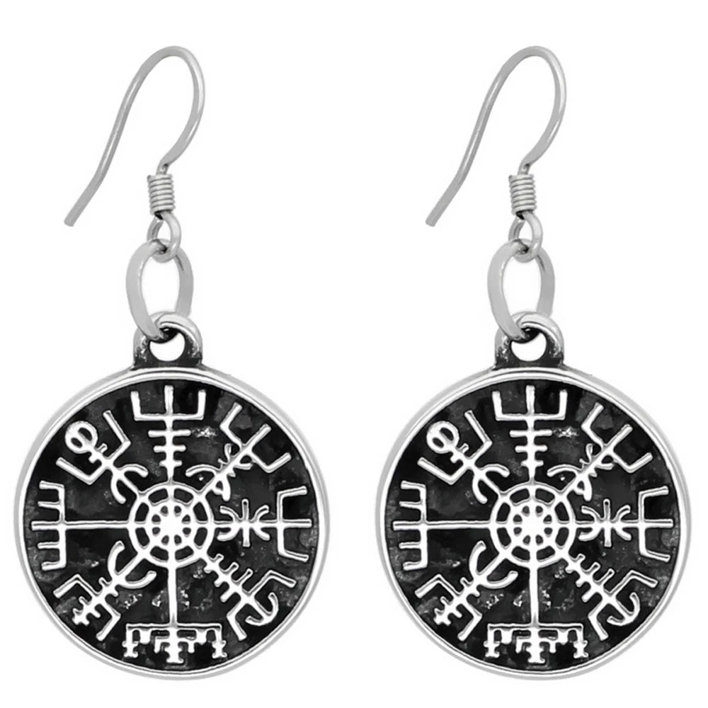 Vegvisir Earrings