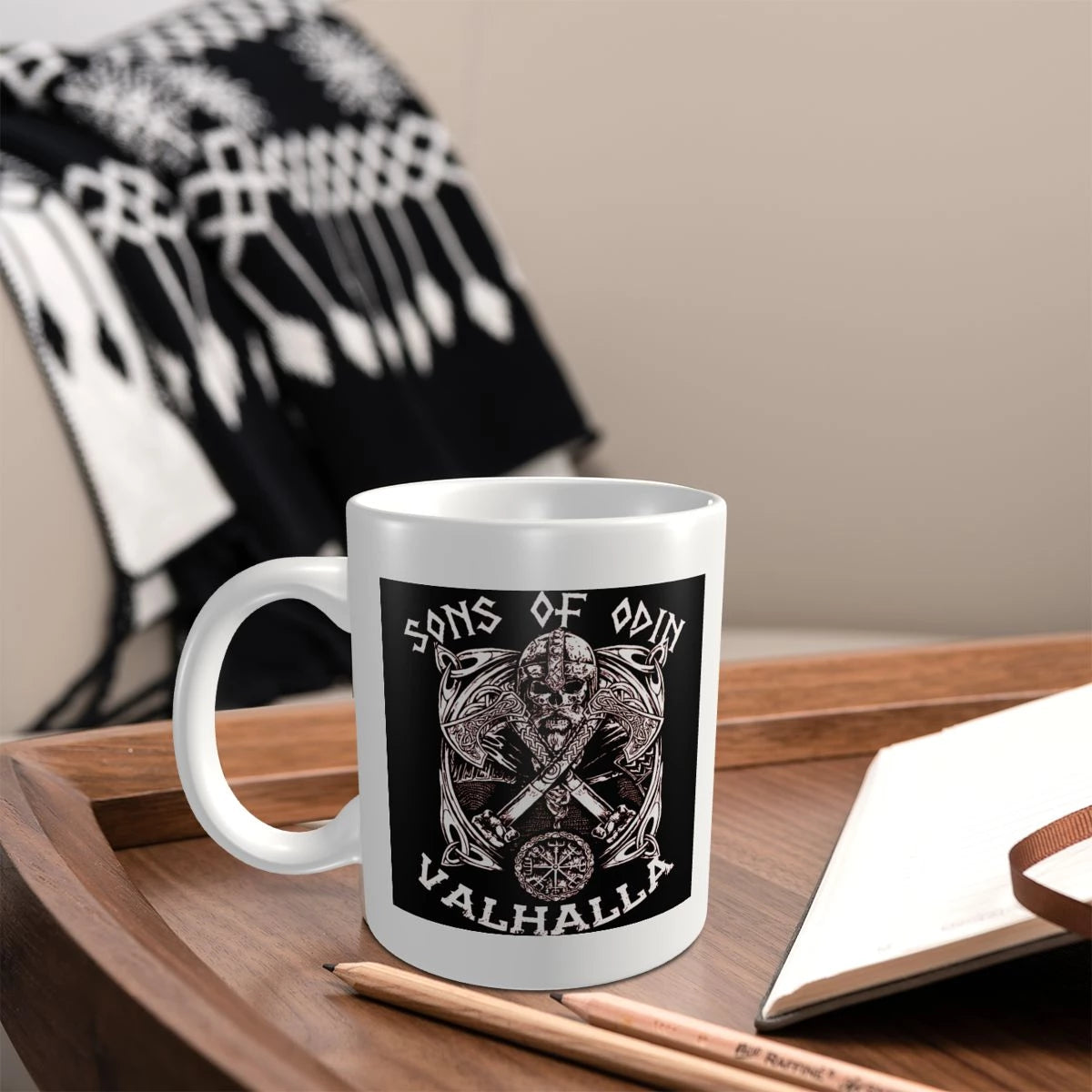 Sons Of Odin Viking Ceramic Mug