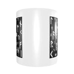 Norse Futhark Runes Viking Ceramic Mug