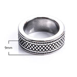 Norse Dragon Scale Viking Ring