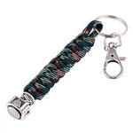 Colorful Valknut Paracord Viking Keychain