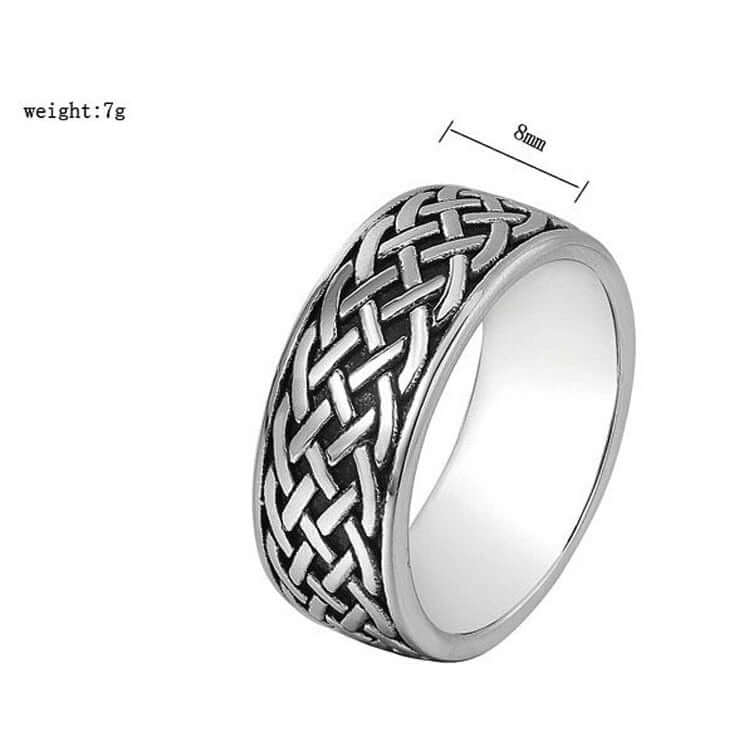 Celtic Spiral Knot Ring