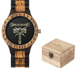 Wooden Viking Watch - Thor's Hammer Mjolnir