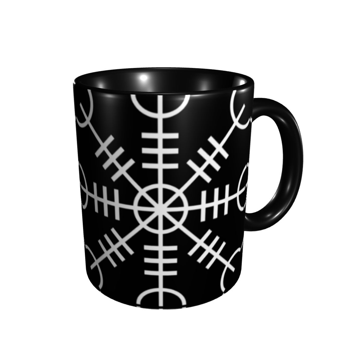 Helm Of Awe (Aegishjalmur) Two-Tone Coffee Mug