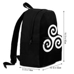 Celtic Triskele Spiral Large Capacity Viking Backpack