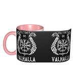 Victory Or Valhalla Two-Tone Coffee Mug