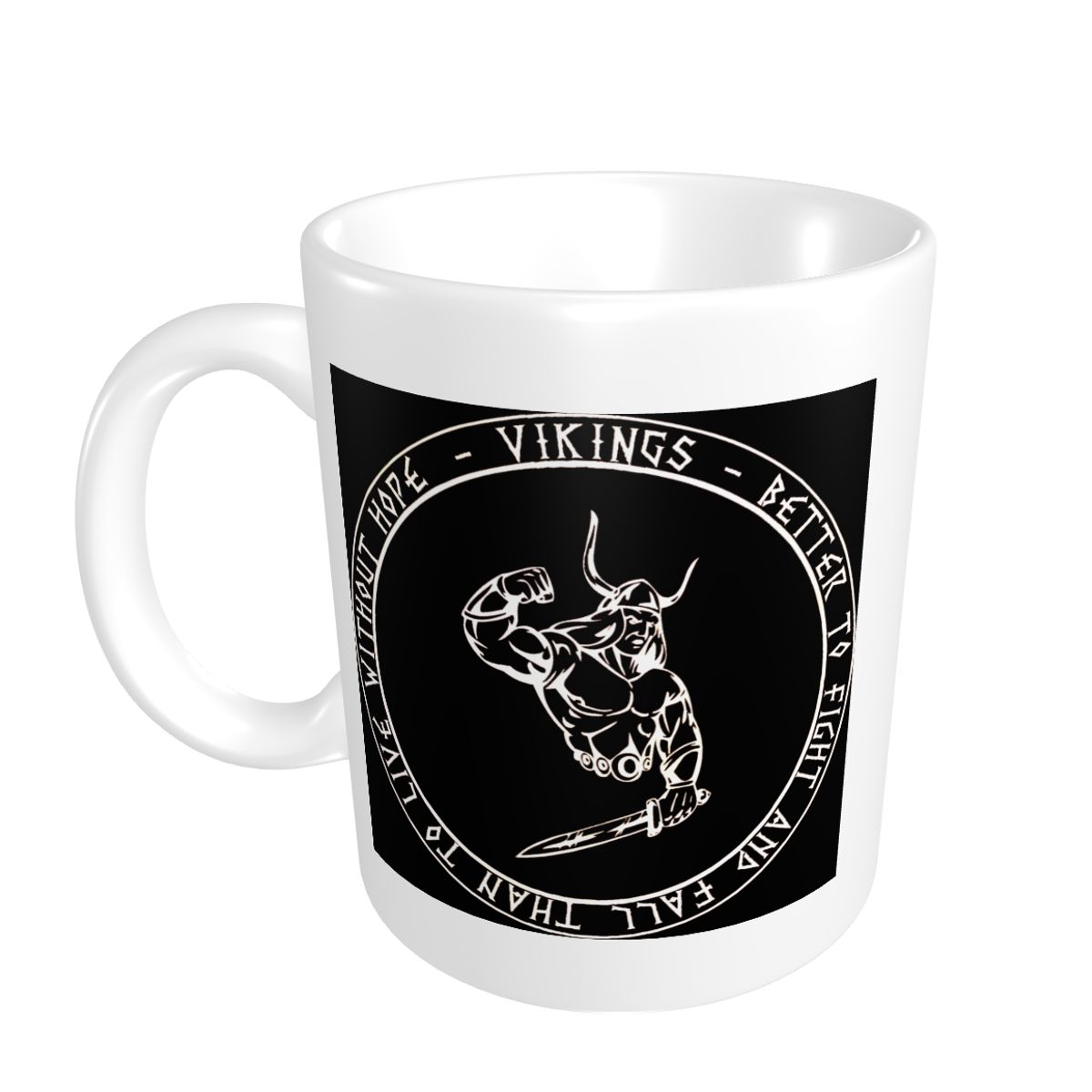 Viking Warrior Better To Fight And Fall Ceramic Mug