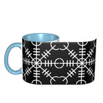 Helm Of Awe (Aegishjalmur) Two-Tone Coffee Mug