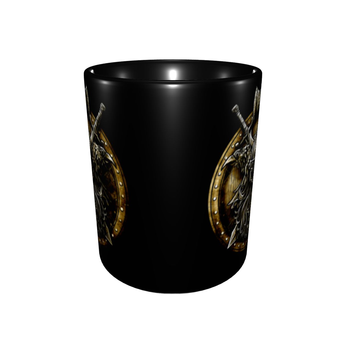 Viking Warrior Two-Tone Coffee Mug