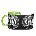 Viking Ship Two-Tone Coffee Mug