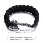 Viking Axe Paracord Bracelet