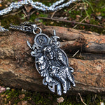 Nordic Valkyrie Freya Viking Pendant Necklace