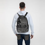 Thor's Hammer With Raven Large Capacity Viking Backpack