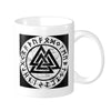 Viking Valknut Runes Ceramic Mug